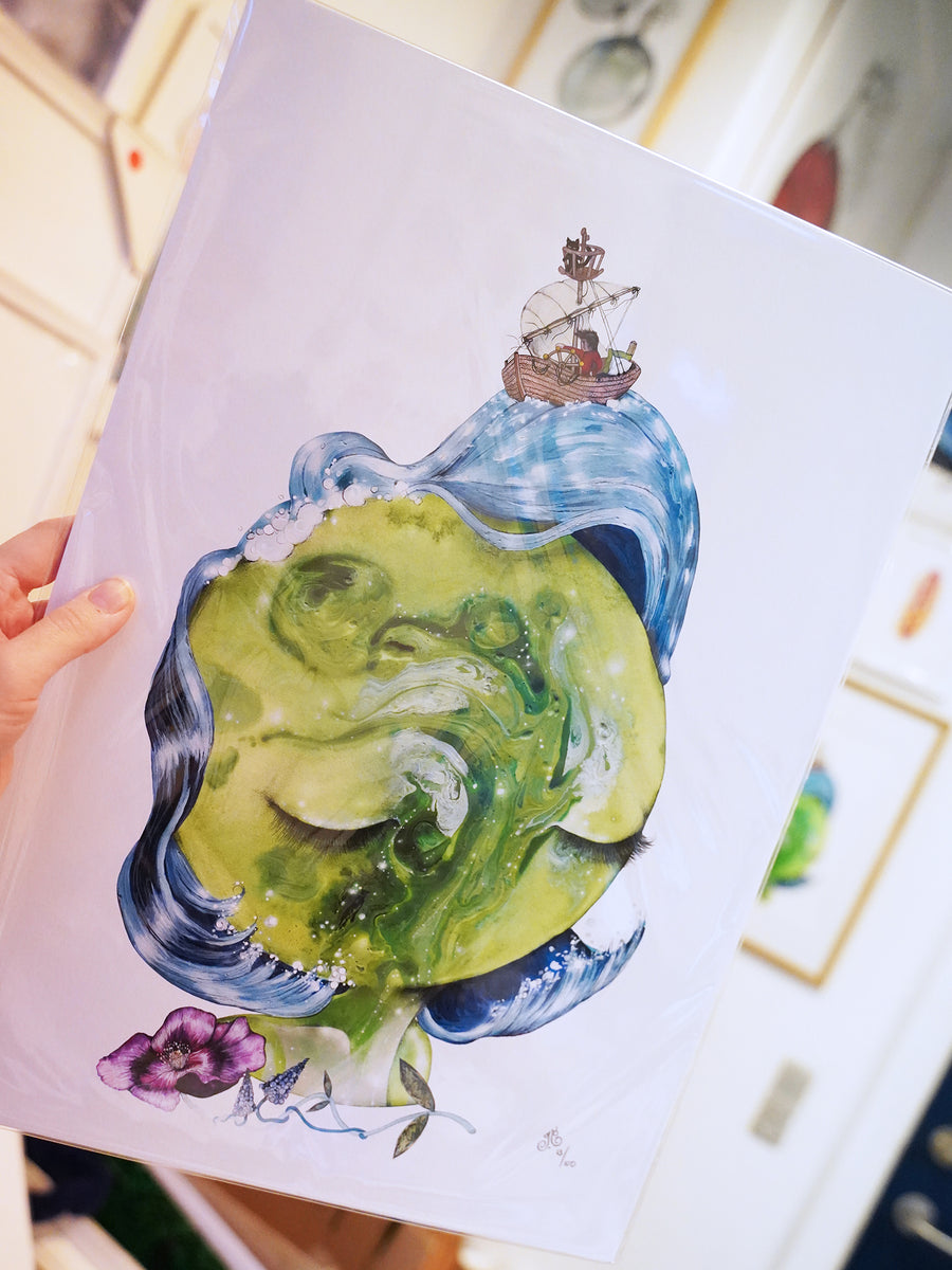 Kunsttryk: Spell of the Sea Queen (50%)