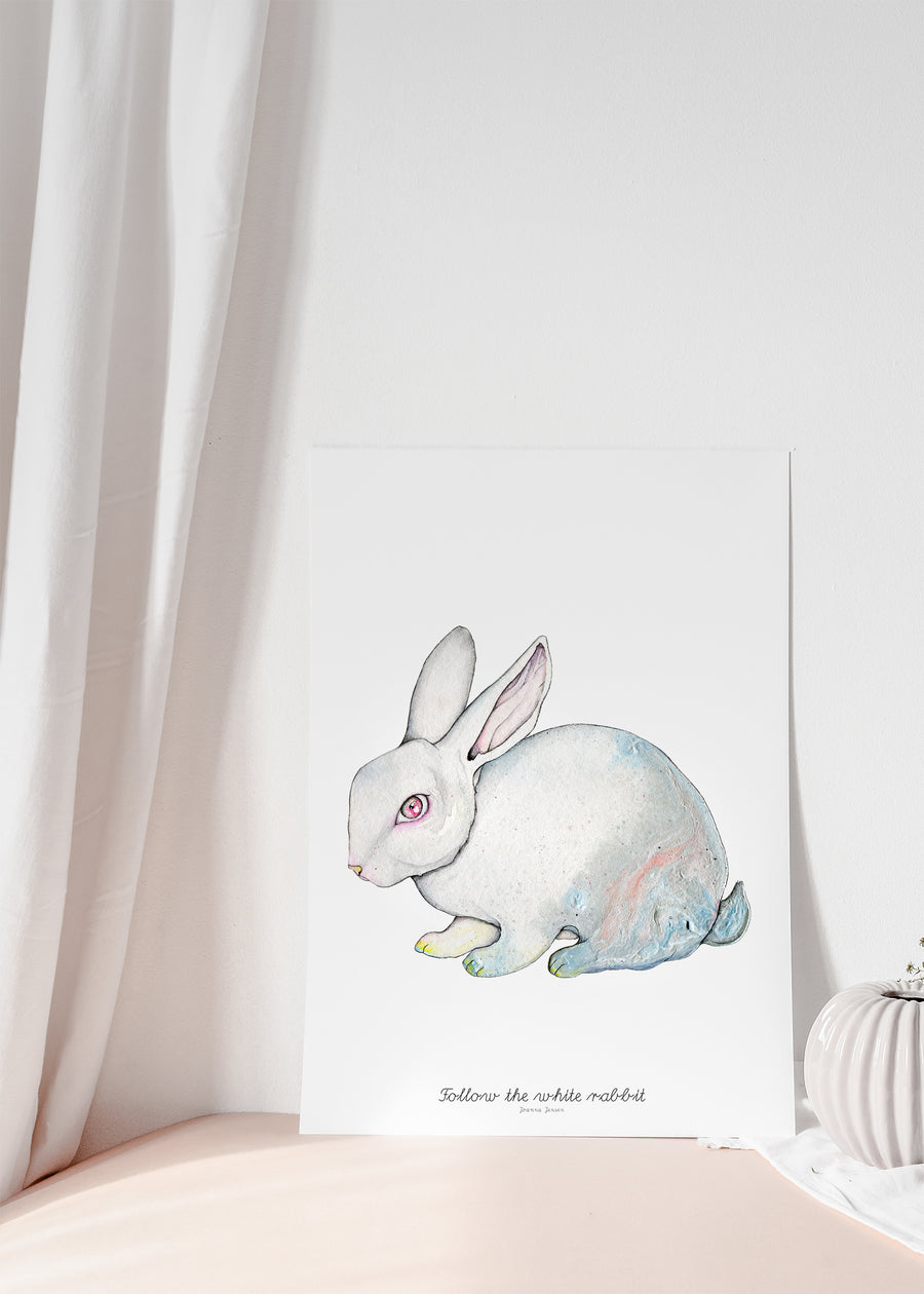 Follow the white rabbit