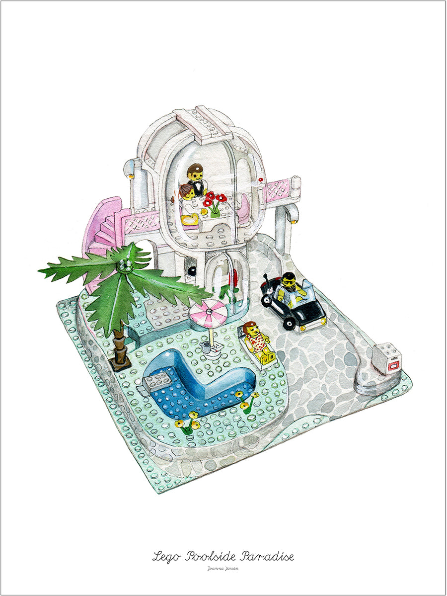 Lego Poolside Paradise